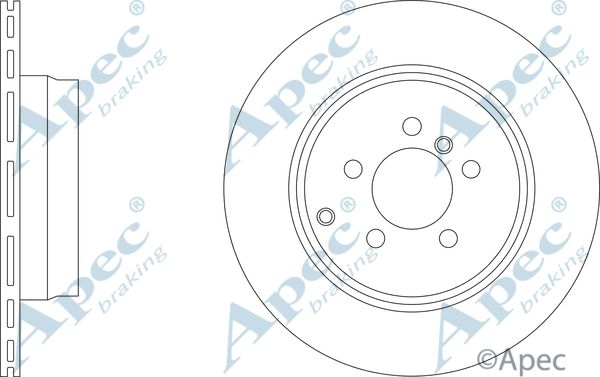 APEC BRAKING Jarrulevy DSK2905